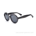 New Trendy Unisex Vintage Round Full Rim Acetate Frames Sunglasses